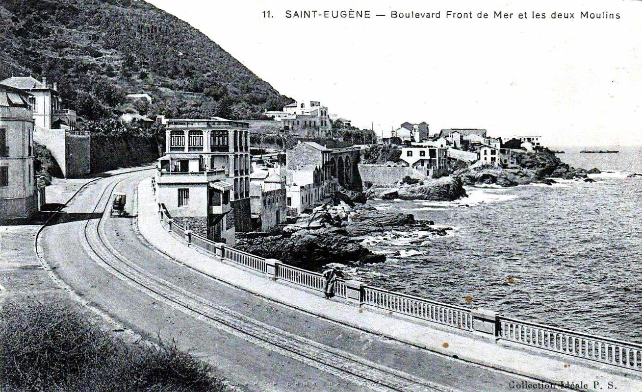 Alger - Saint-Eugene - Bd Front de mer et les 2 Moulins.jpg